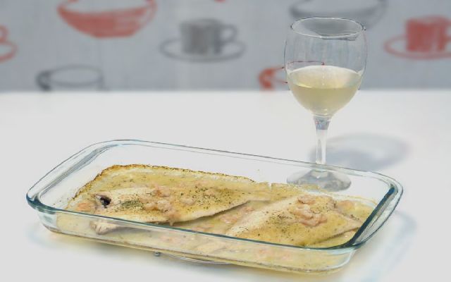 Imagen de la receta de Lenguado al vino blanco
